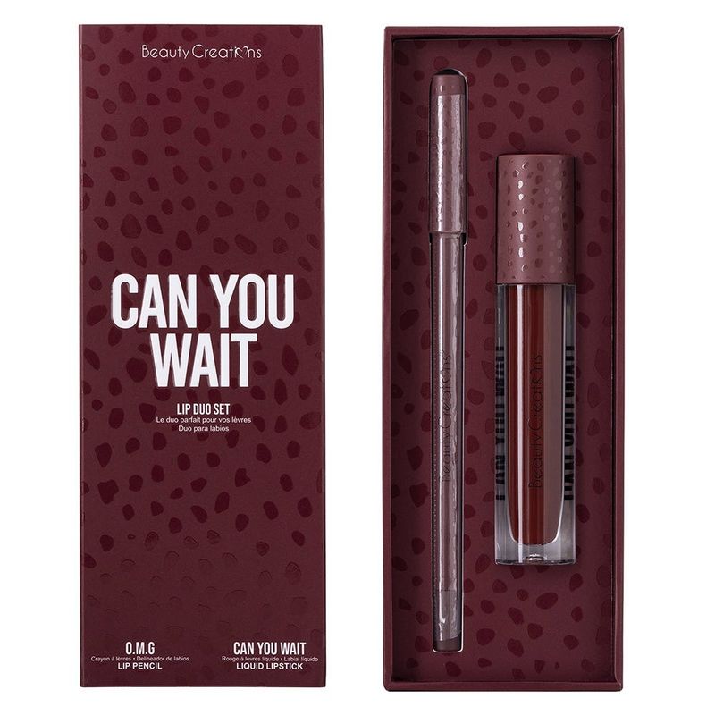 BEAUTY CREATIONS - Lip Kit Can You Wait