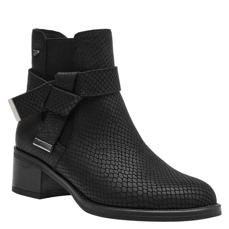 16 HRS - Botin Casual Mujer Negro 16 Hrs 