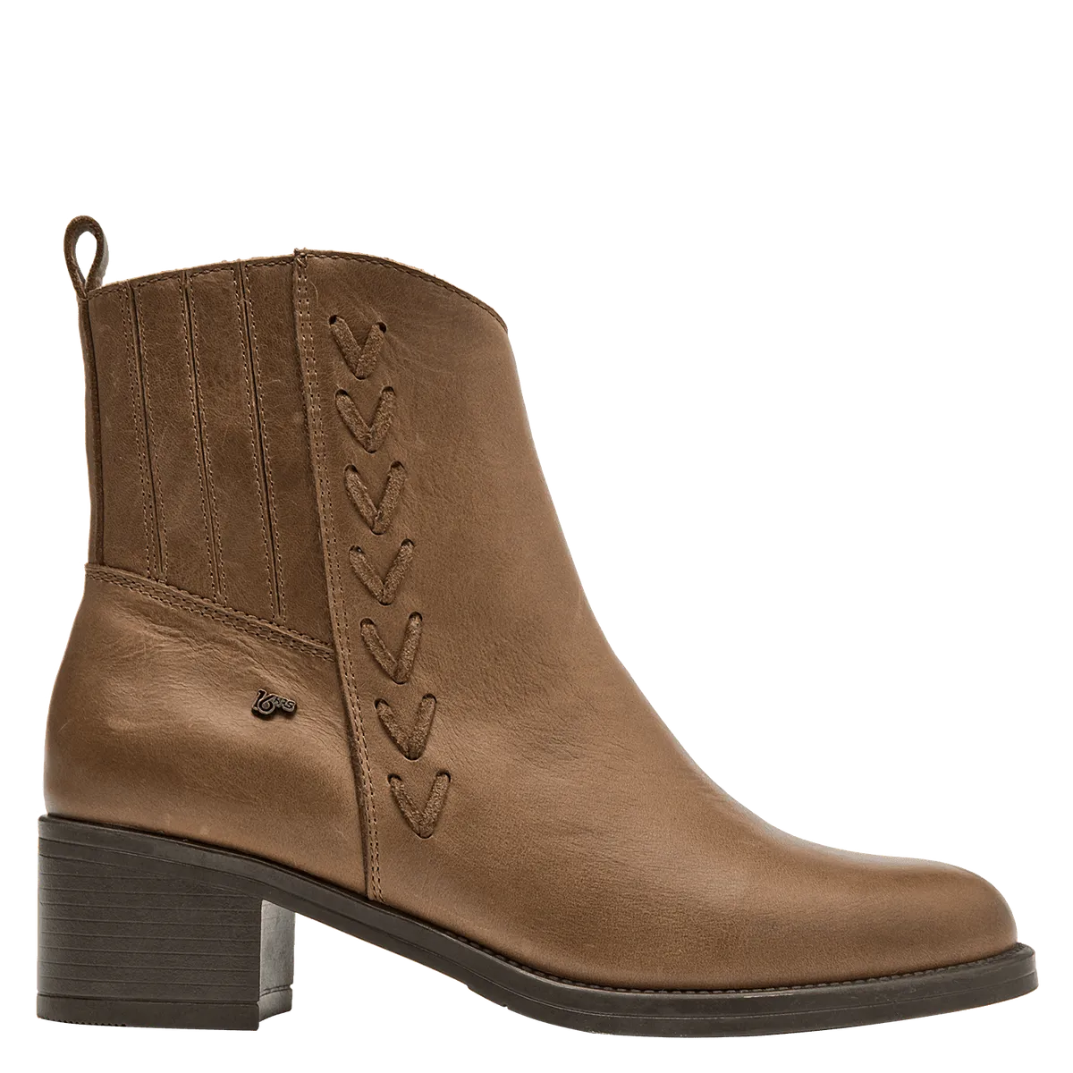 16 HRS - Botin Casual Mujer Marrón claro 16 Hrs 