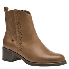 16 HRS - Botin Casual Mujer Marrón claro