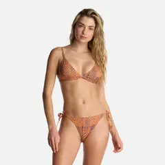 HAKA HONU - Traje de Baño Mujer Bahia Print Morado Claro