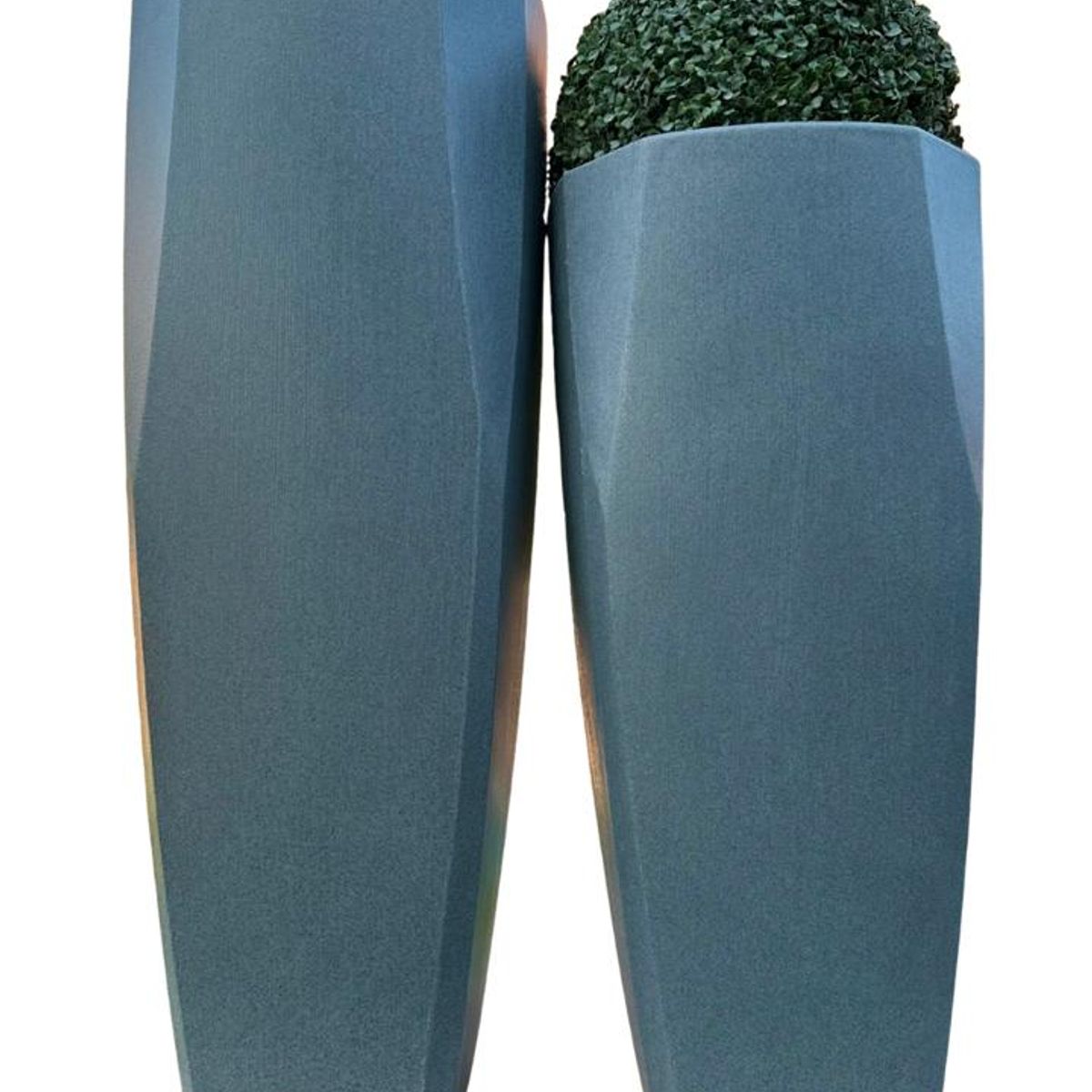 GENERICO - MACETERO GRAFITO MODELO CAPITOLIO 80CM DE ALTO