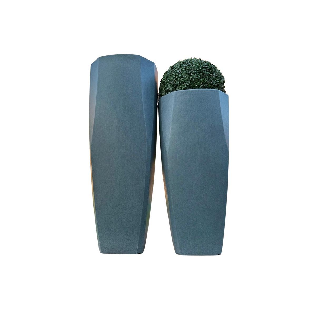 GENERICO - MACETERO GRAFITO MODELO CAPITOLIO 80CM DE ALTO