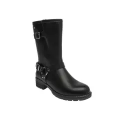 BRUNO ROSSI - Bota Casual Mujer Negro