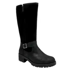PANAMA JACK - Bota Vestir Mujer Negro