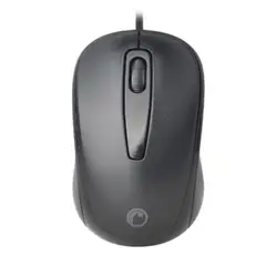 FIDDLER - Mouse Óptico FDM217 Alámbrico Negro