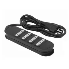 FIDDLER - Alargador Eléctrico 4Pos 3mt ME204B Macrotel Negro