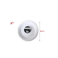 GENERICO - PLATOS PARA FIESTA 22.3CM CM 50 PCS