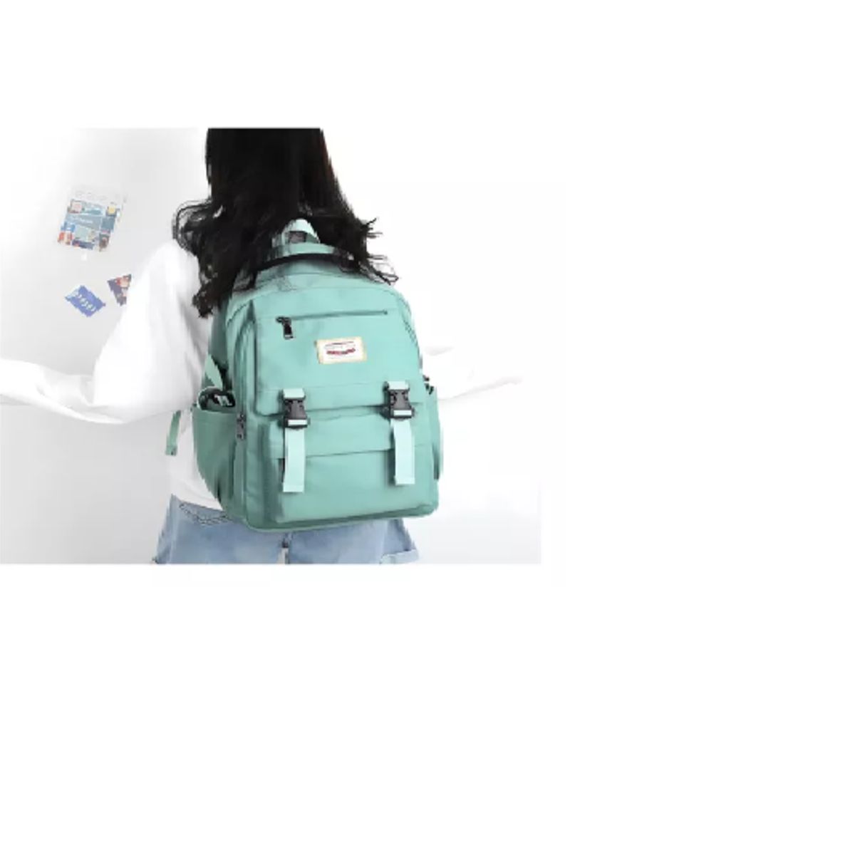 GENERICO - Mochila Bolso Escolar Juvenil Imprmeable Gran Capacidad 40l