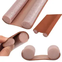 GENERICO - Sellador De Puerta aislante Puerta Burdete Cafe