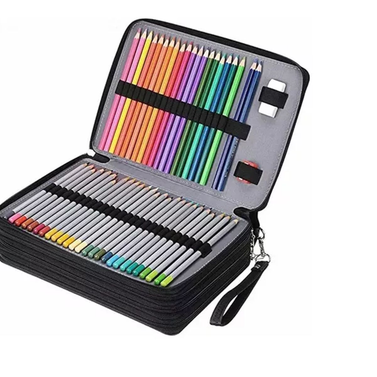 GENERICO - Estuche Organizador Capacidad 200 Lápices De 4 Capas Matuteo