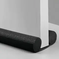 GENERICO - Sellador De Puerta aislante Puerta Burdete Negro
