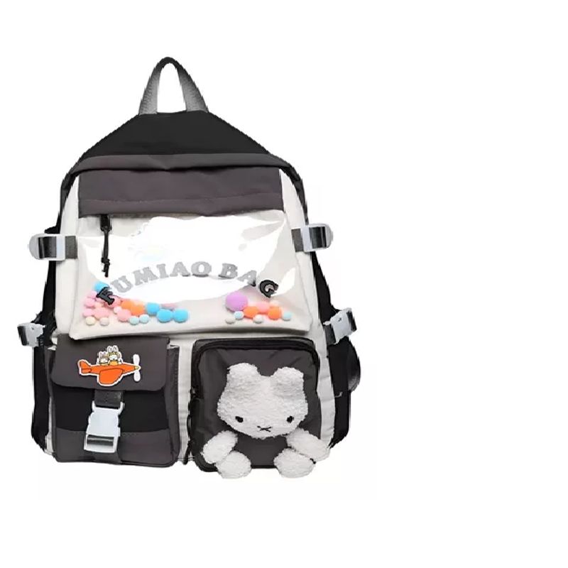 GENERICO - Mochila Bolso Escolar Kawaii Estilo Coreano Gran Capacidad