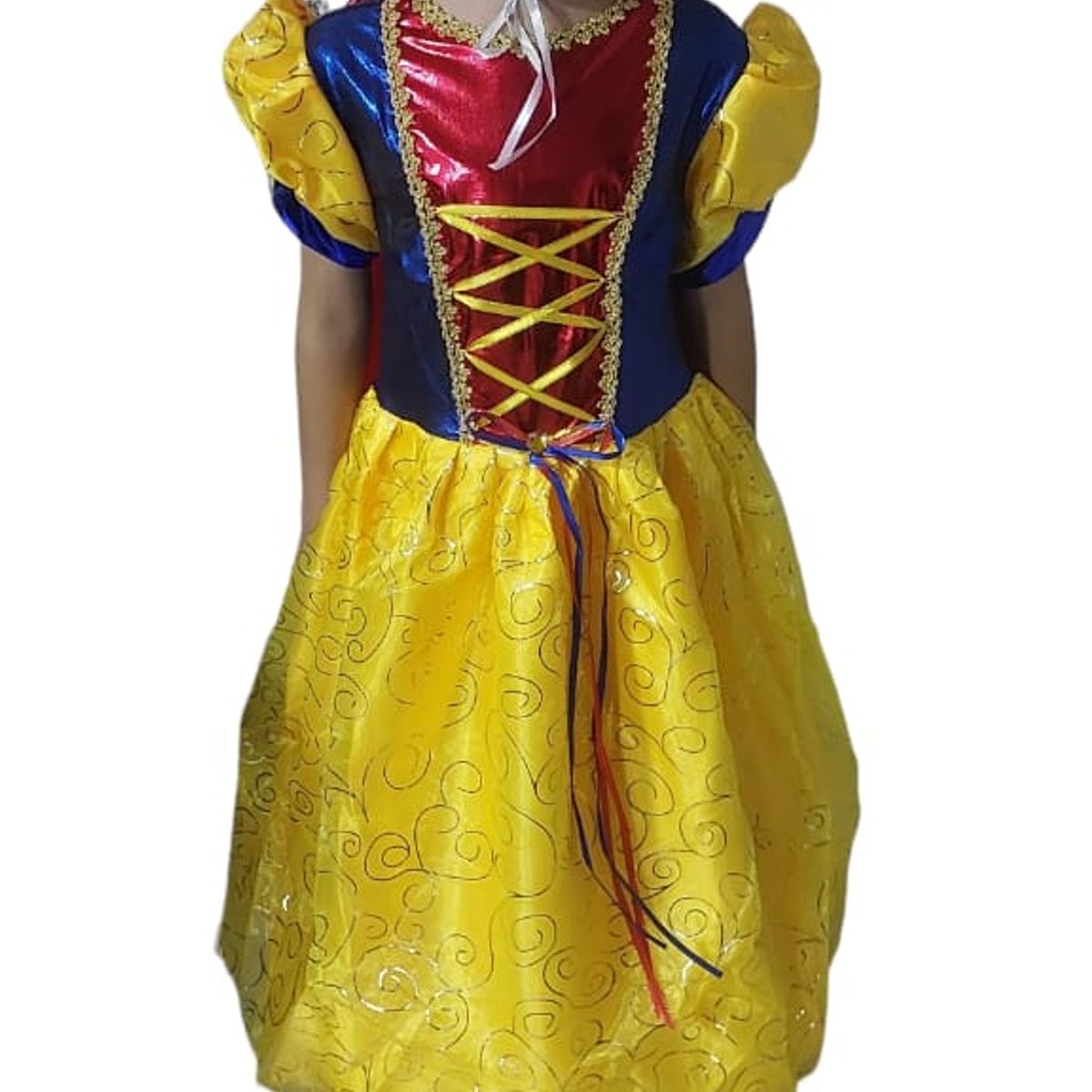 GENERICO - DISFRAZ PRINCESA BLANCA NIEVES TALLA 12