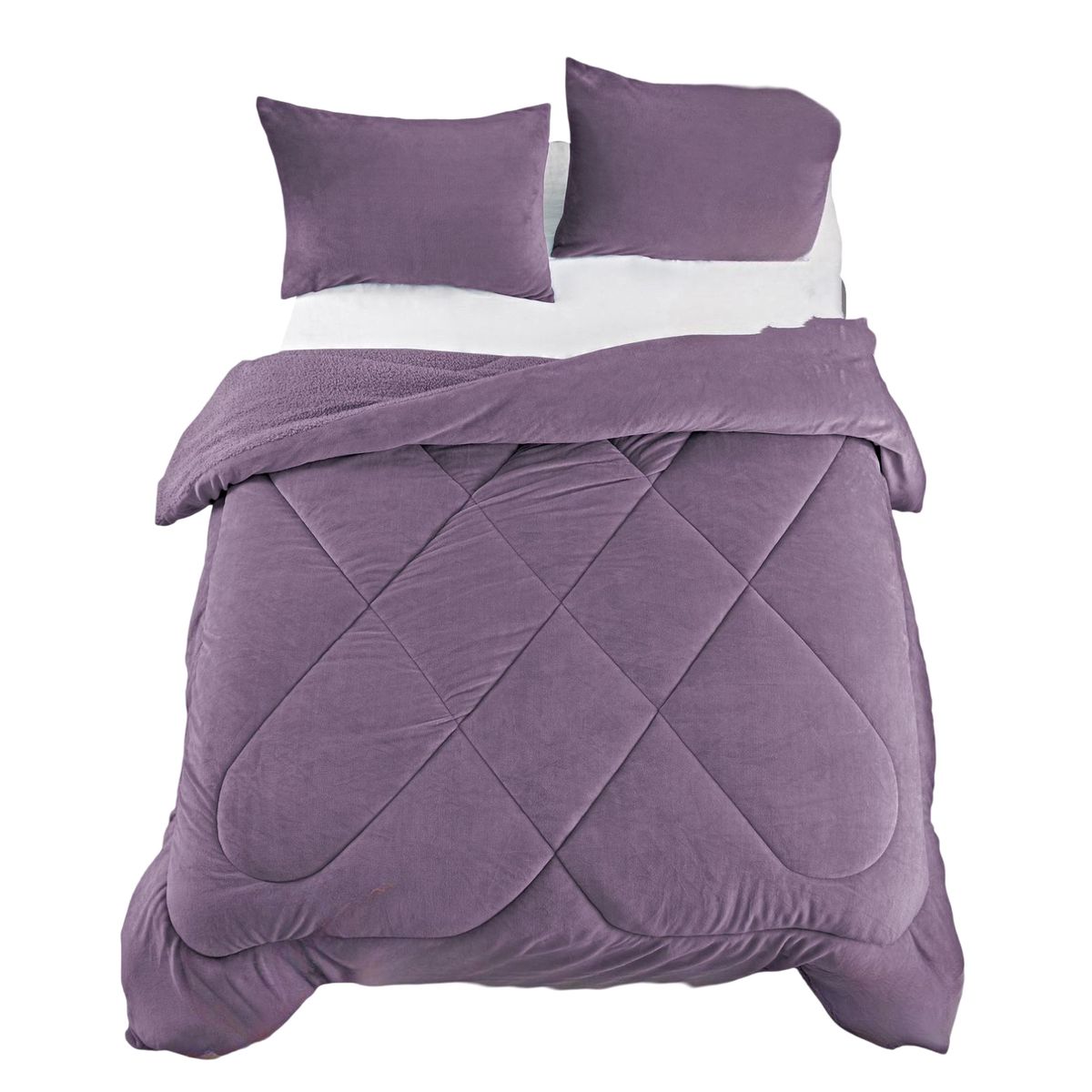 GENERICO - COBERTOR PLUSH CON CHIPORRO PLAZA Y MEDIA A3