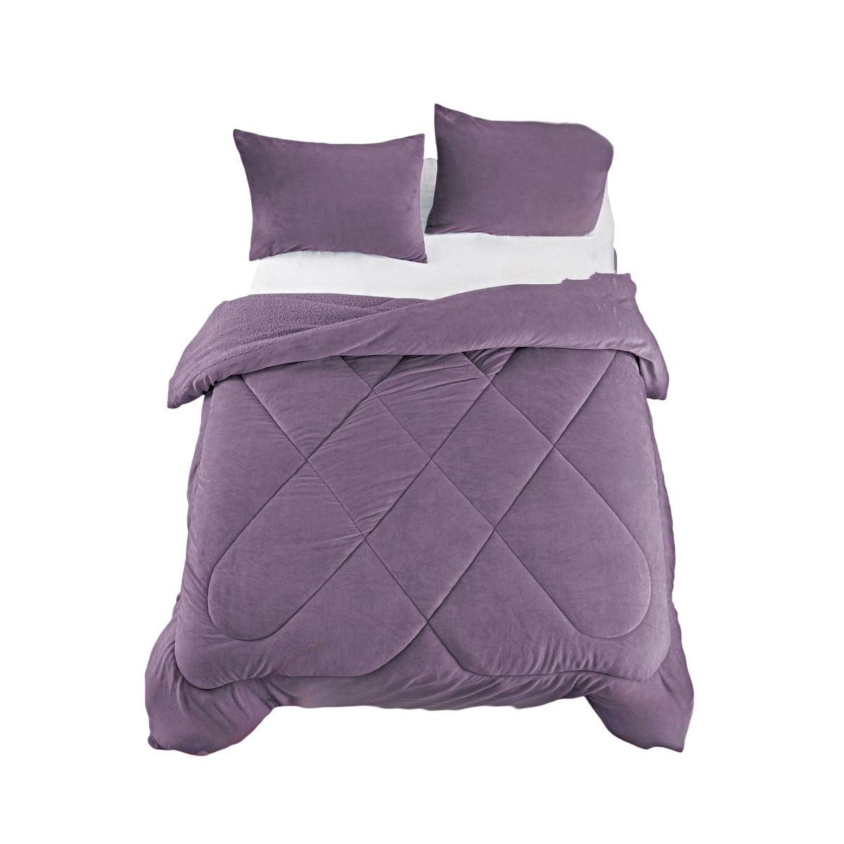 GENERICO - COBERTOR PLUSH CON CHIPORRO PLAZA Y MEDIA A3