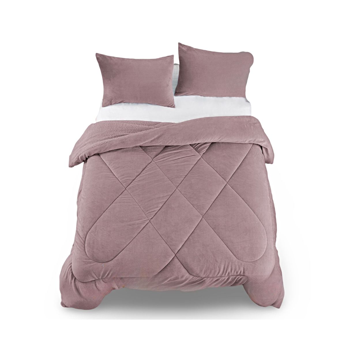 GENERICO - COBERTOR PLUSH CON CHIPORRO INVIERNO KING A4