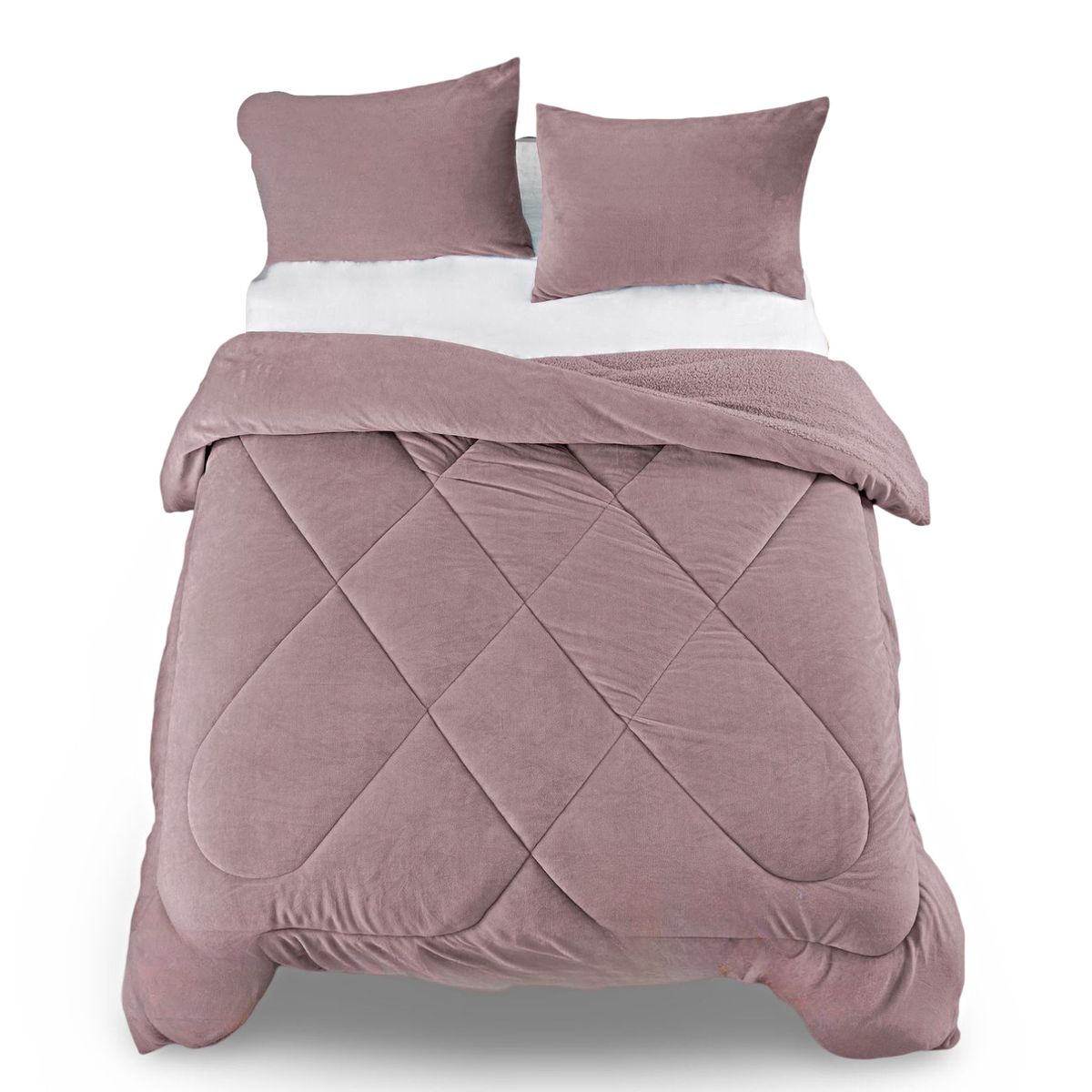 GENERICO - COBERTOR PLUSH CON CHIPORRO INVIERNO KING A4