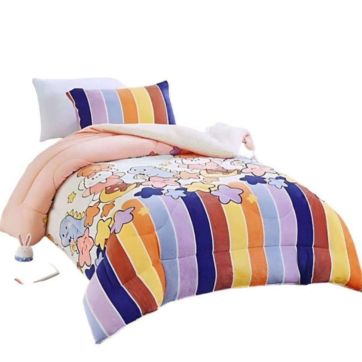 GENERICO - COBERTOR INVIERNO CHIPORRO PLAZA Y MEDIA NIÑA INFANTIL