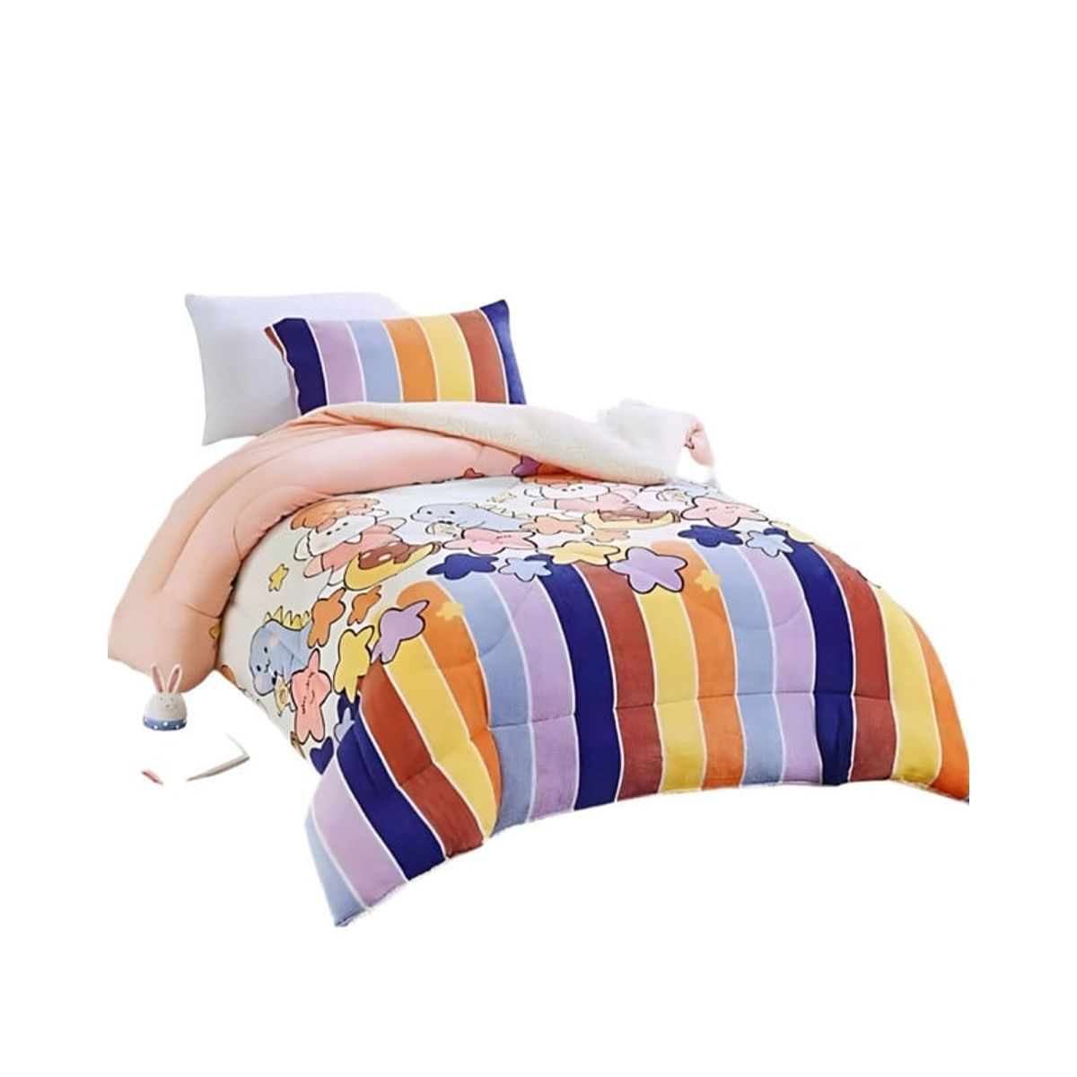 GENERICO - COBERTOR INVIERNO CHIPORRO PLAZA Y MEDIA NIÑA INFANTIL