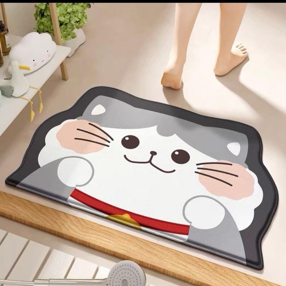 GENERICO - alfombra antideslizante para baño diseño infantil