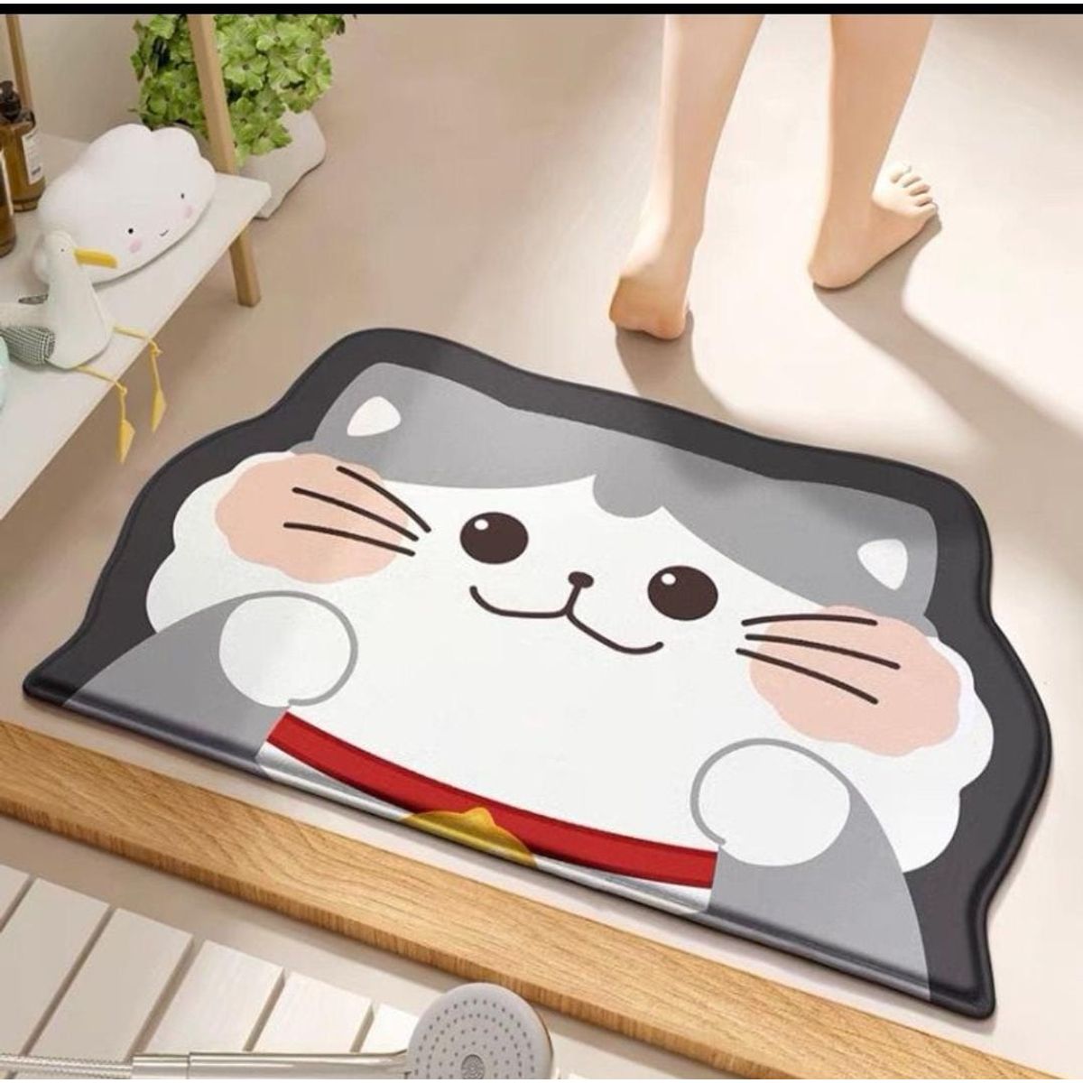 GENERICO - alfombra antideslizante para baño diseño infantil