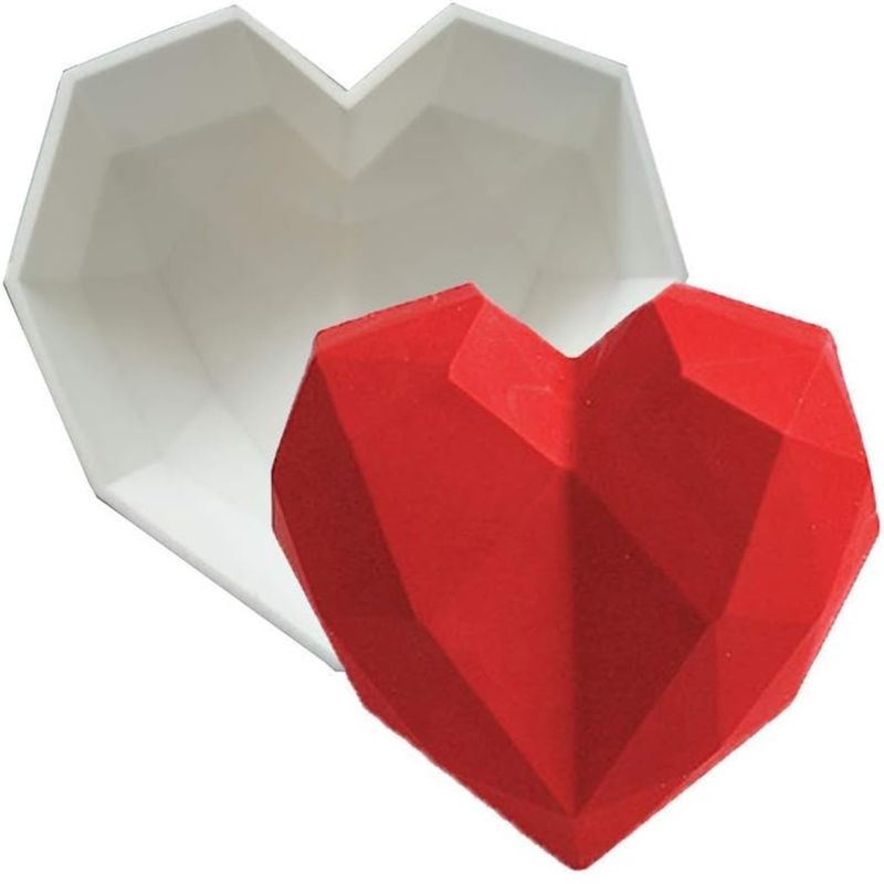 GENERICO - Molde de Silicona De Corazón 3D