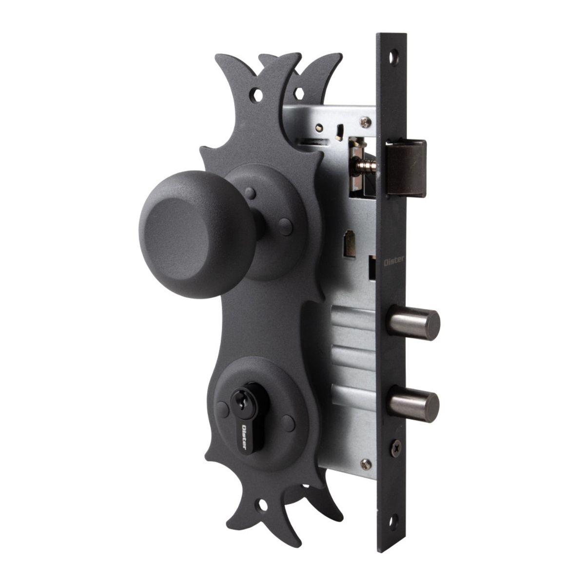 OISTER - Cerradura Colonial de Embutir Tolten Pomo Acceso Oister