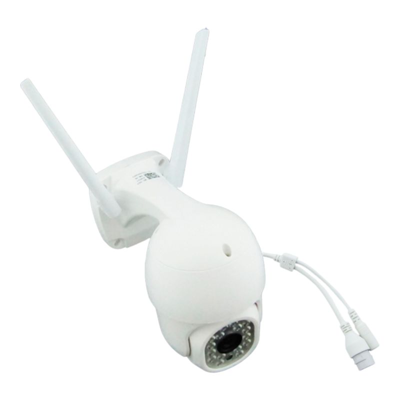 GENERICO - Camara De Vigilancia IP WIFI Exteriores 12 LED Smartphone