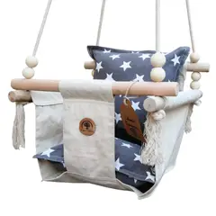 GENERICO - COLUMPIO ERGONÓMICO PARA BEBE CON CINTURON DE SEGURIDAD