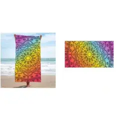 OEM - TOALLA DE PLAYA PARA PISCINA CAMPING PLAYA 70CM X 140CM