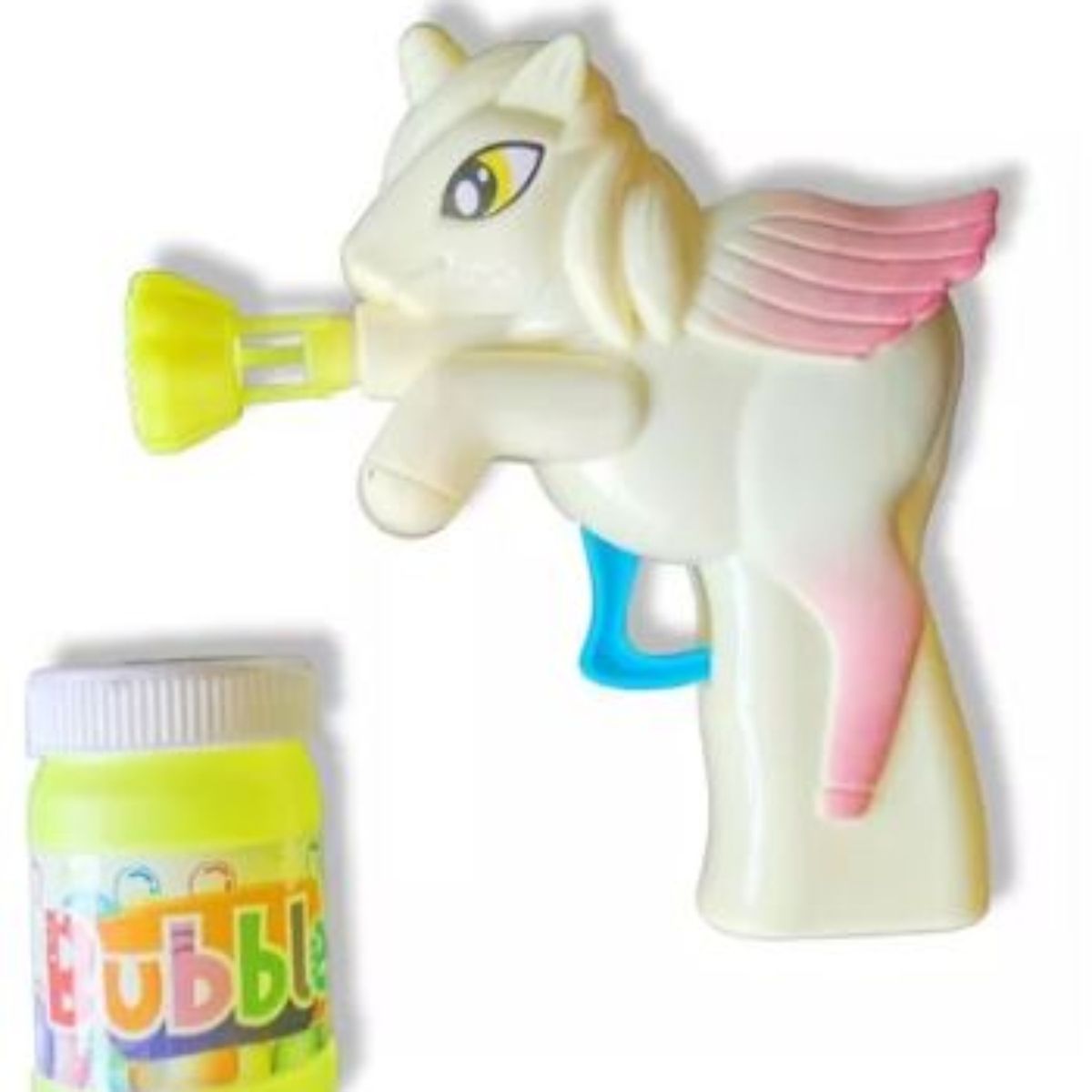OEM - PISTOLA DE BURBUJAS UNICORNIO CON LIQUIDO