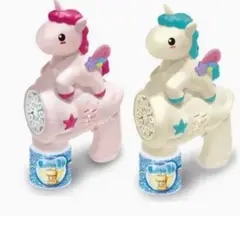 OEM - UNICORN PISTOLA DE BURBUJAS AUTOMÁTICA PARA NIÑOS