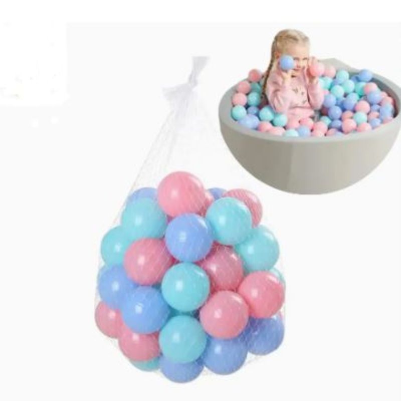 OEM - 25 PELOTAS PISCINA CARPAS JARDIN COLORES 7CM