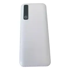 GENERICO - Bateria De Emergencia Power Bank 20.000 Mah 3 Lineas Blanco