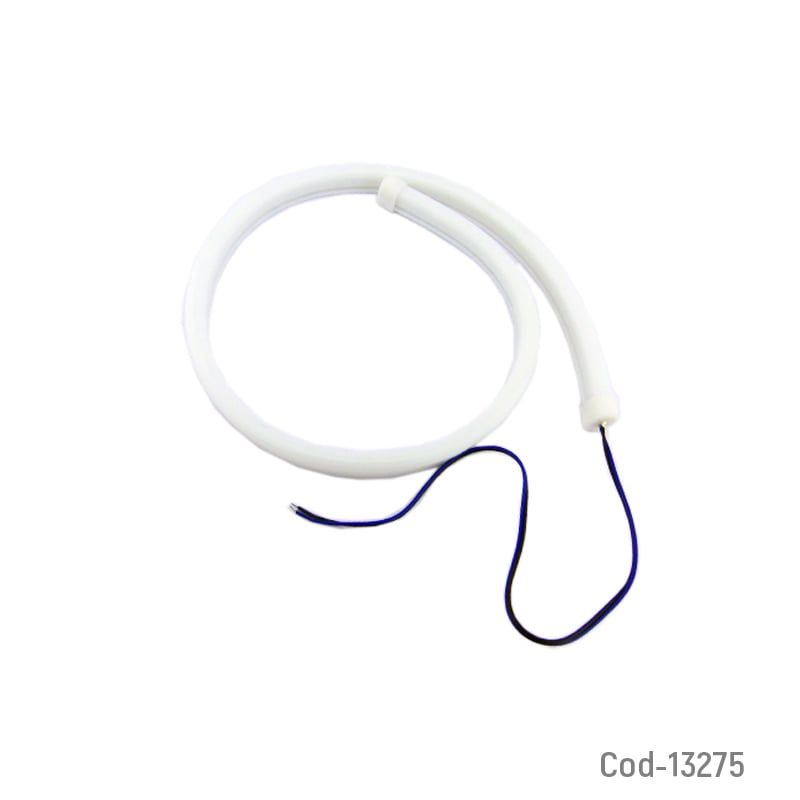 GENERICO - Tira LED Tipo Neon Luz azul De 60 Cm 24 Volt Ideal Camion