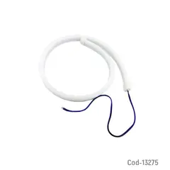 GENERICO - Tira LED Tipo Neon Luz azul De 60 Cm 24 Volt Ideal Camion