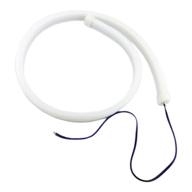 GENERICO - 2x Tira LED Tipo Neon Luz azul De 60 Cm 24 Volt Ideal Camion