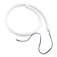 GENERICO - 3x Tira LED Tipo Neon Luz azul De 60 Cm 24 Volt Ideal Camion