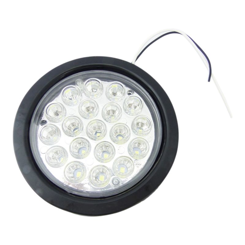 GENERICO - 2x Foco LED Redondo 4 Pulgadas 24 V Para Camion/Remolque