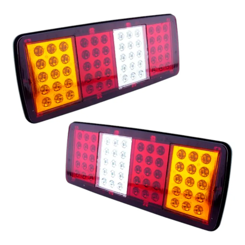 GENERICO - 2x Foco Trasero LED Para Camion De 24 Volt Y 60 LED