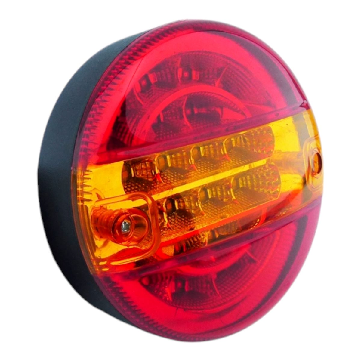 GENERICO - 2x Foco Trasero LED Para Camion Redondo Secuencia 12 A 24 V