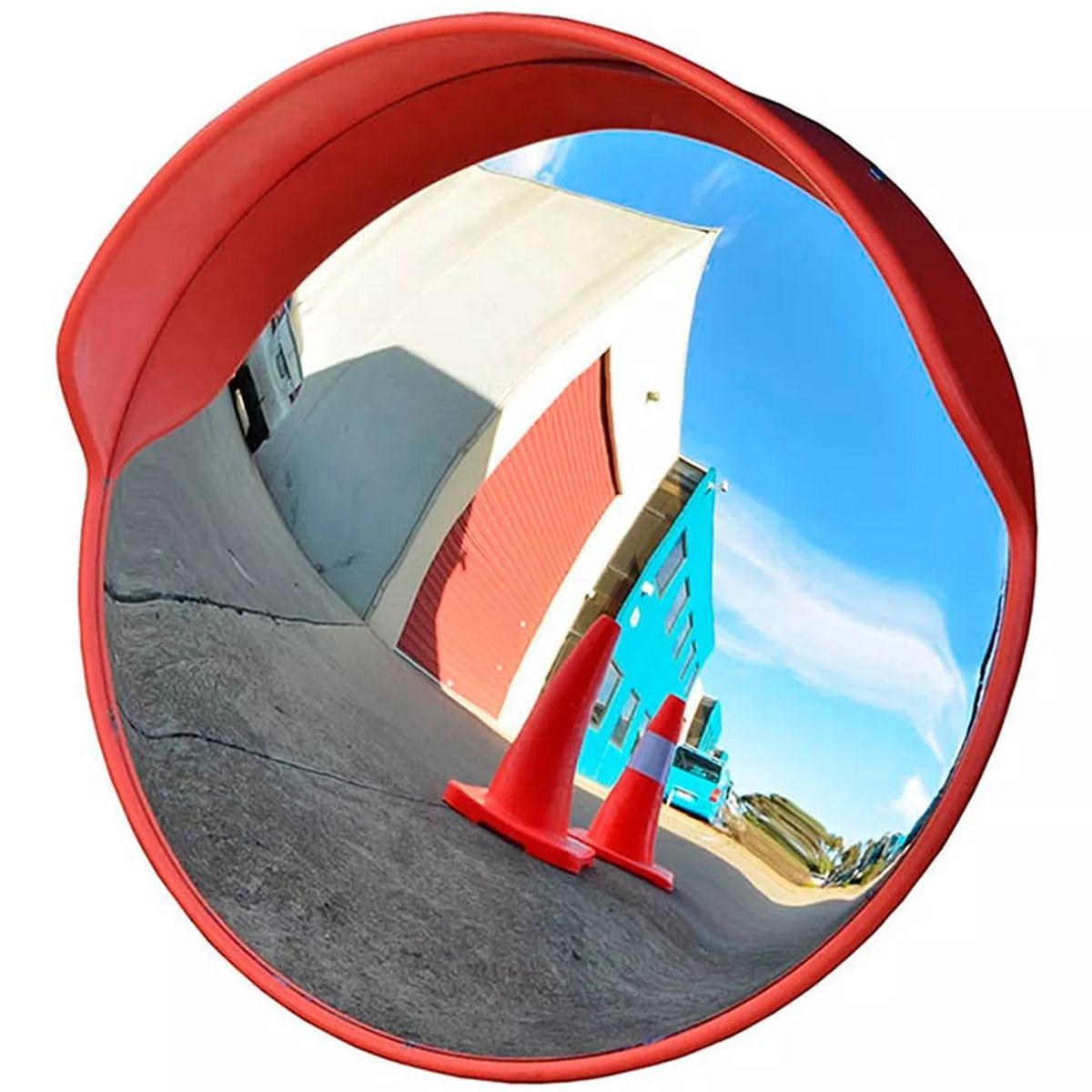 KUANGYE - Espejo Convexo Estacionamiento 45 Cm +soporte Fijacion