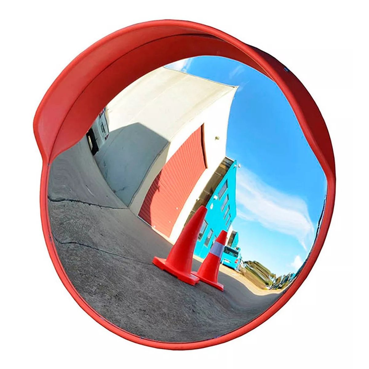 KUANGYE - Espejo Convexo Estacionamiento 45 Cm +soporte Fijacion