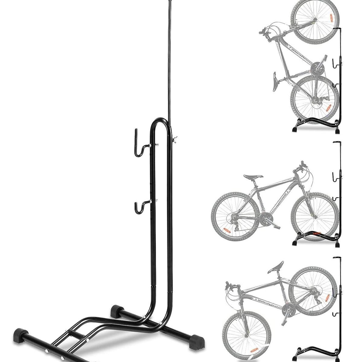 KUANGYE - Soporte Bicicleta Rack Vertical Bicicletero Estacionamiento