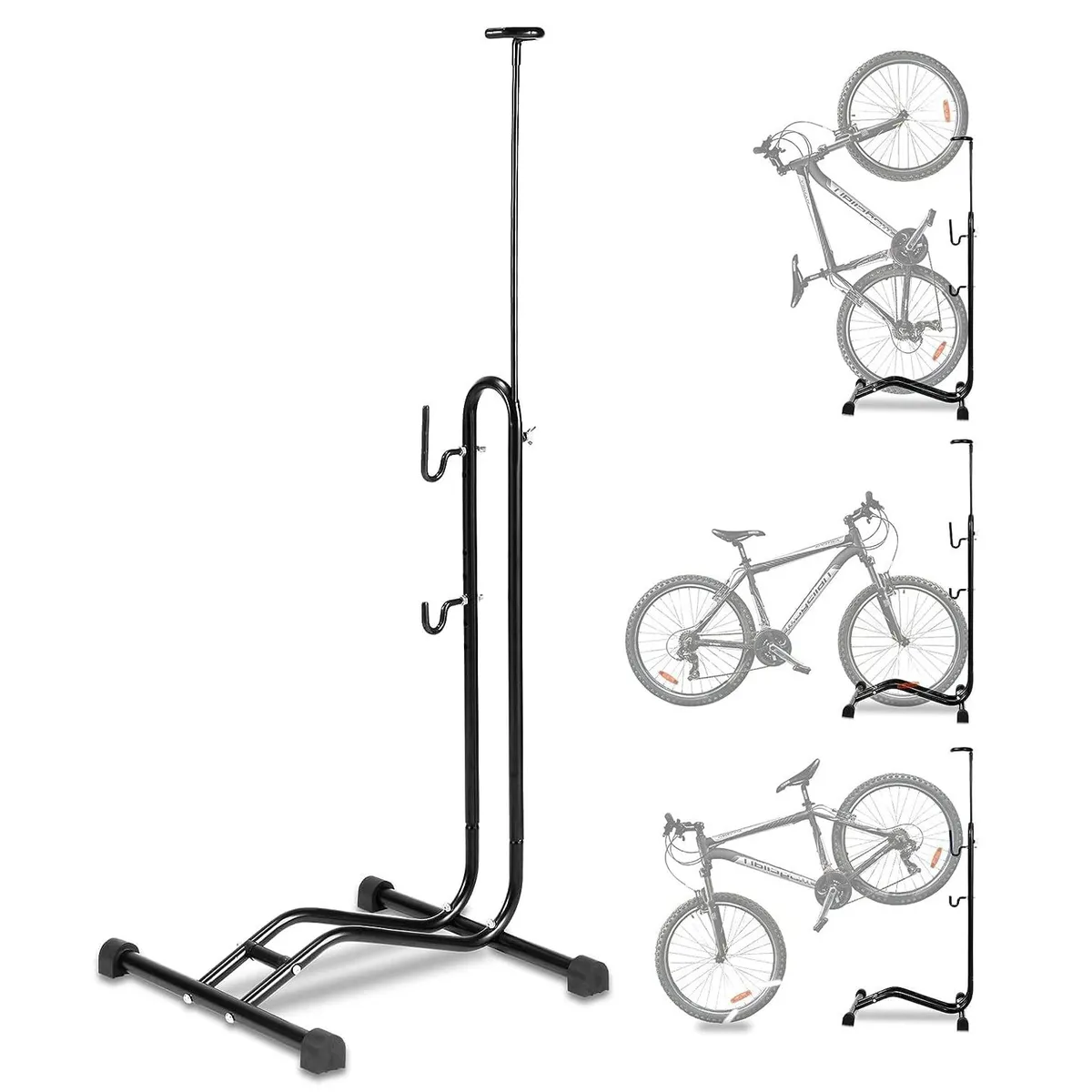 KUANGYE - Soporte Bicicleta Rack Vertical Bicicletero Estacionamiento