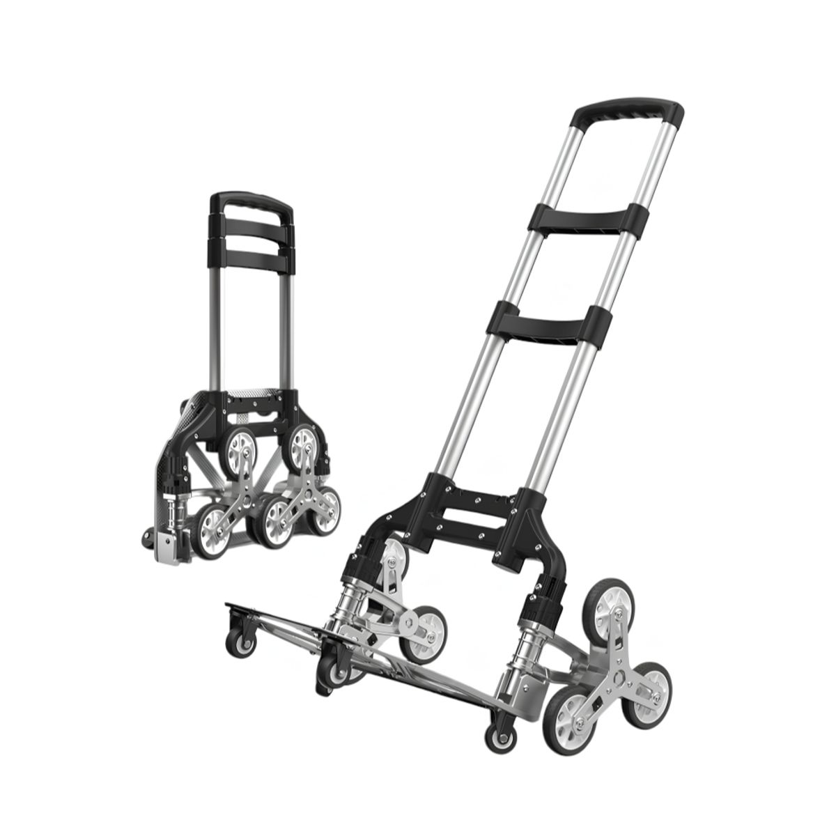 LUBABYCAS - Carro De Carga Plegable Con Ruedas Trepadoras LuBabycas