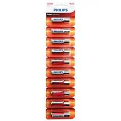 PHILIPS - PILA ALKALINA AA X10