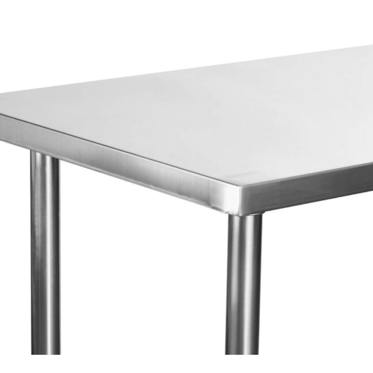 GENERICO - Mesón Central 150 x 60 x 85 cm Acero Inoxidable