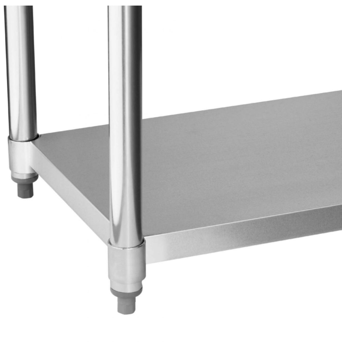 GENERICO - Mesón Central 150 x 60 x 85 cm Acero Inoxidable